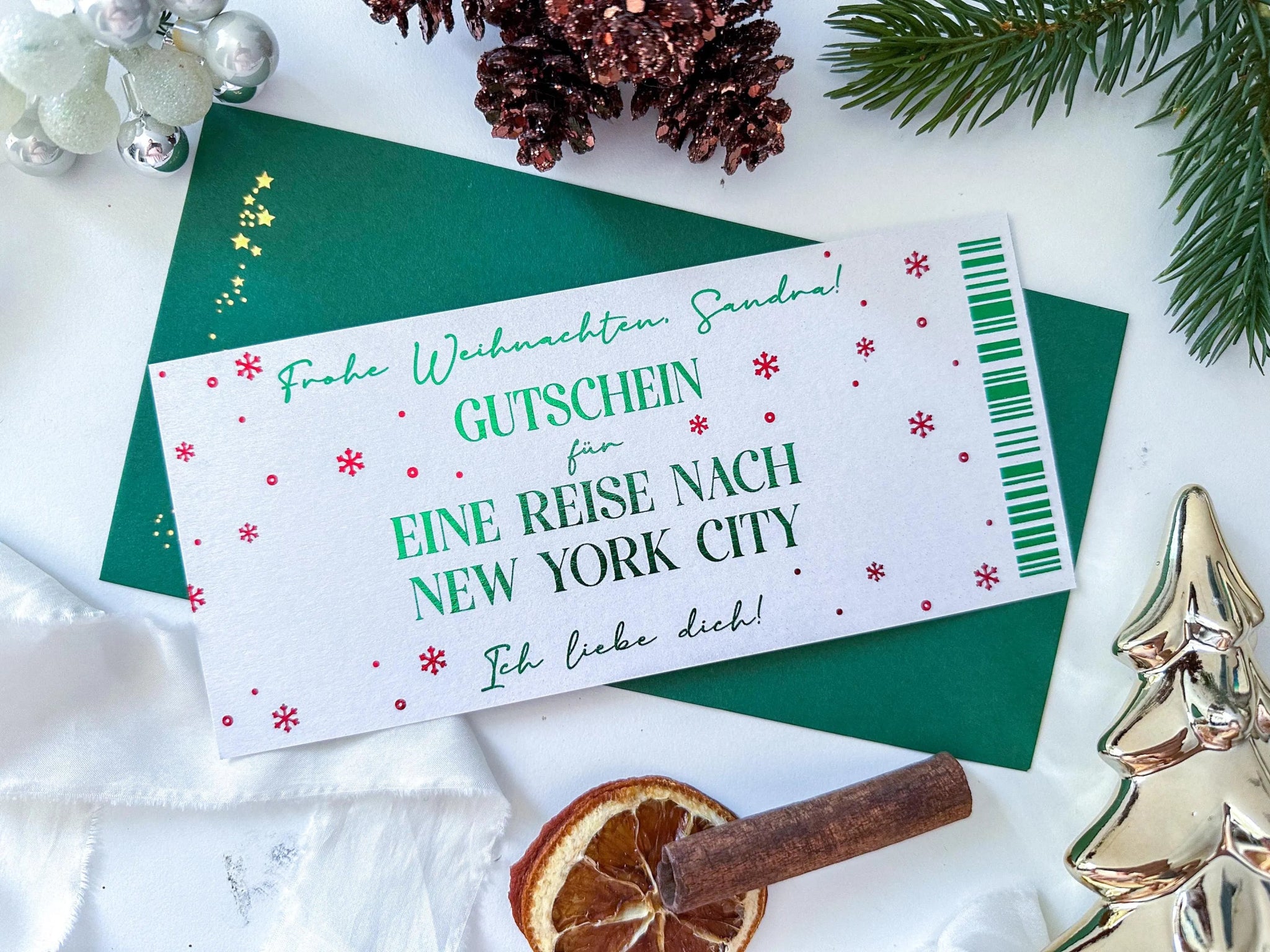 Die funkenschauer ZWEIFARBIGE RUBBELKARTE ist ein einzigartiges, personalisierbares Weihnachtsgeschenk - als Gutschein gestaltet, perfekt fΓΌr originelle Γberraschungen und kreative Geschenkideen zu Weihnachten.