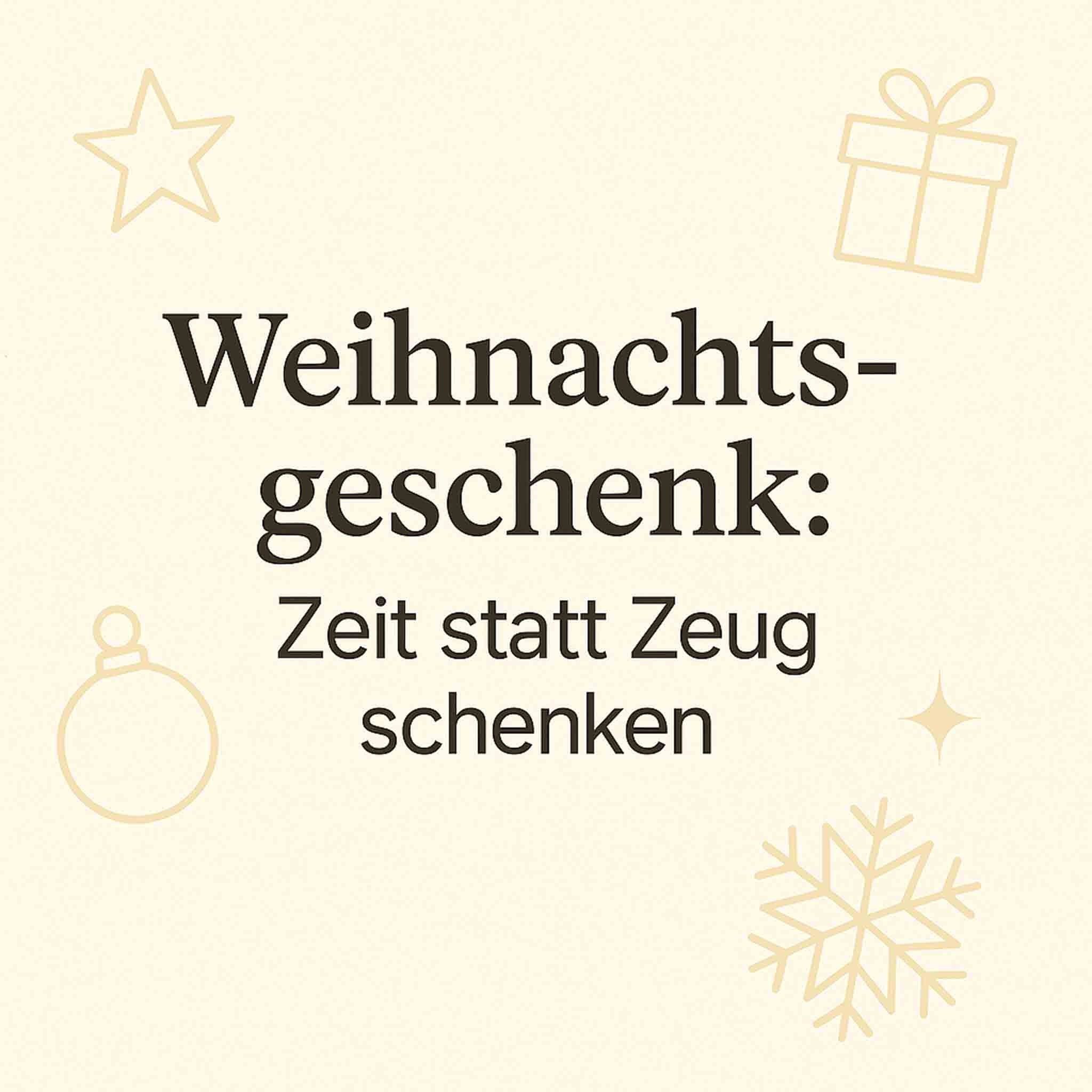 🎄 Weihnachten mit Herz: Erlebnisgeschenke & Rubbelkarten, die bleiben