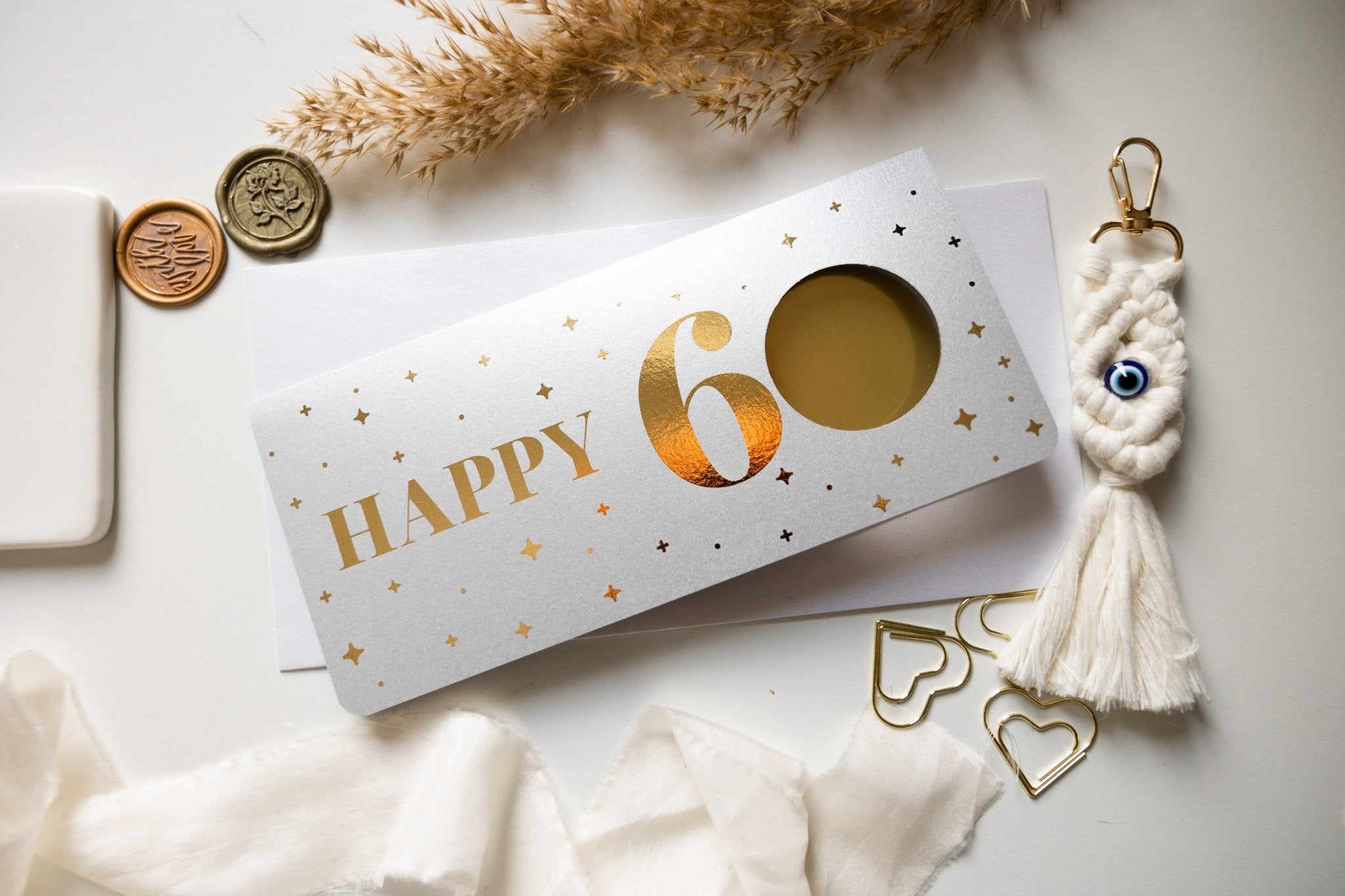Personalisierter Geburtstagsgutschein runder Geburtstag mit Rubbelfeld zum Aufklappen, Geschenkidee für runde Geburtstage, individuelles Geschenk - funkenschauer