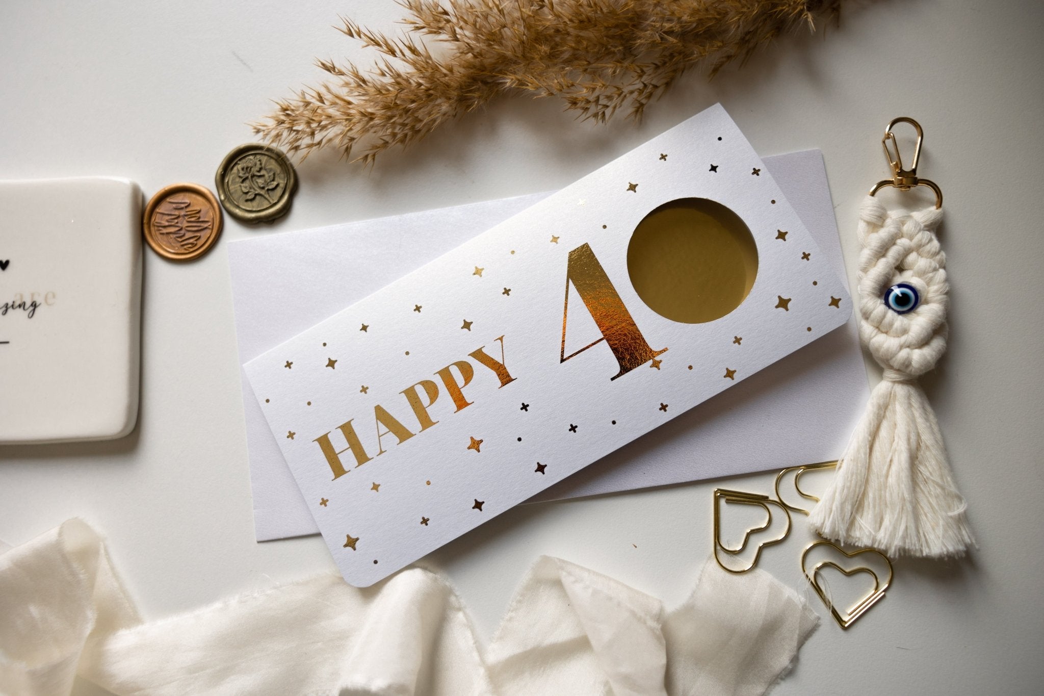 Personalisierter Geburtstagsgutschein runder Geburtstag mit Rubbelfeld zum Aufklappen, Geschenkidee für runde Geburtstage, individuelles Geschenk - funkenschauer
