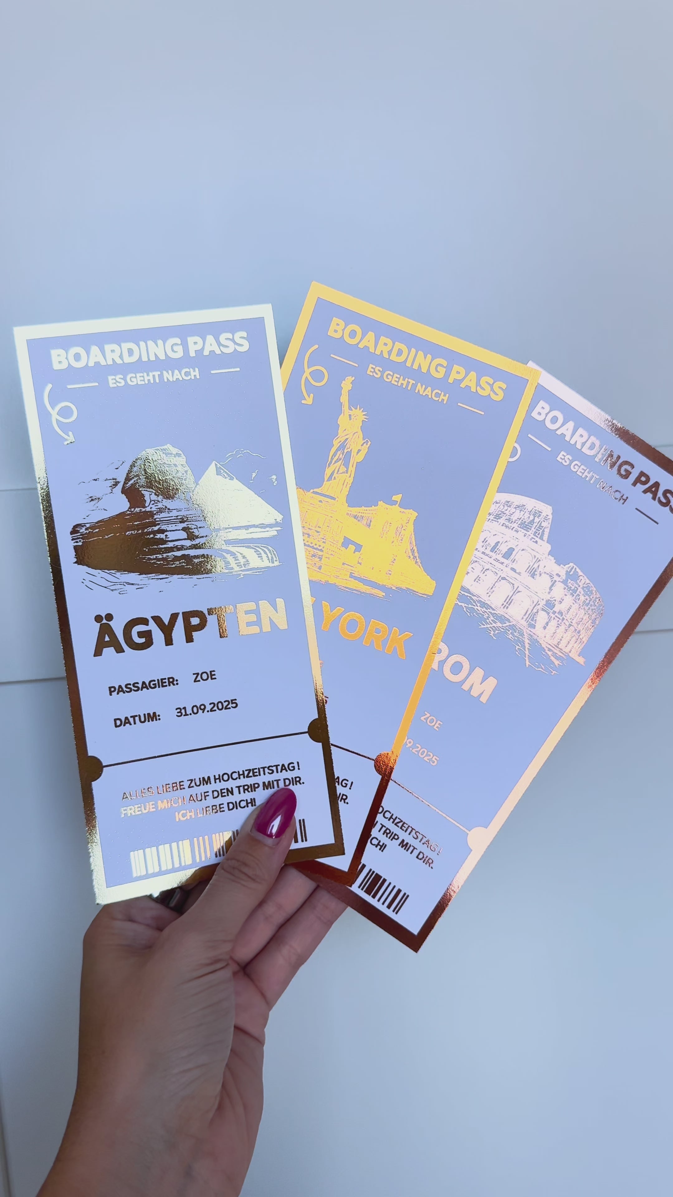 Reisegutschein personalisiert - Urlaubsgeschenk, Gutschein Reise, Geschenk für Reisende, Reise Geschenk, Gutschein Reise, Urlaub verschenken